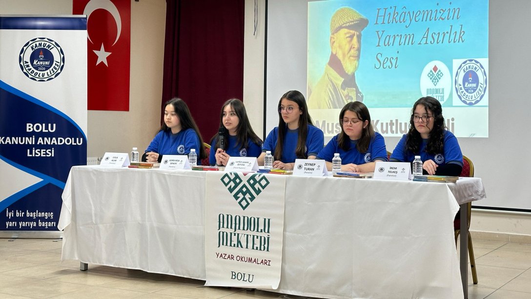 Anadolu Mektebi Yazar Okumaları Projesi Panel Programı